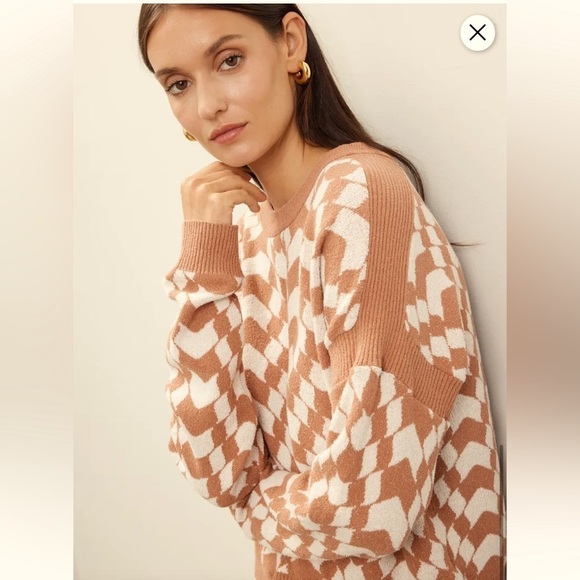 SPIRITUAL GANGSTER CRIMP YARN GEMMA SWEATER SIZE MEDIUM - Picture 3 of 16